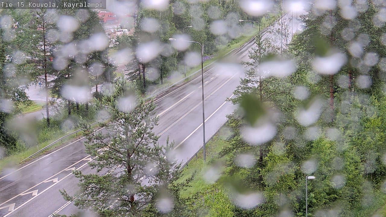Kelikamerat Kuva Tie 15 Kouvola, Käyrälampi, Kouvola, Kymenlaakso