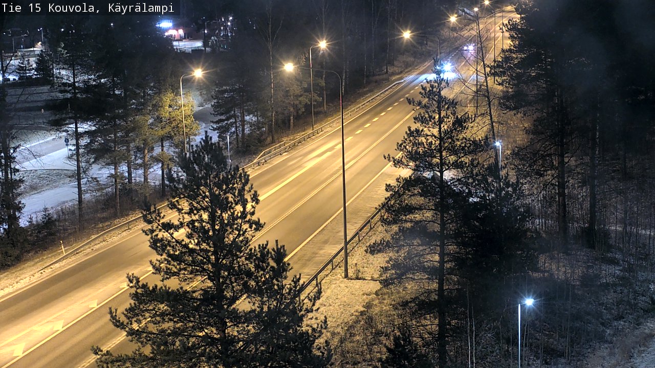 Kelikamerat Kuva Tie 15 Kouvola, Käyrälampi, Kouvola, Kymenlaakso