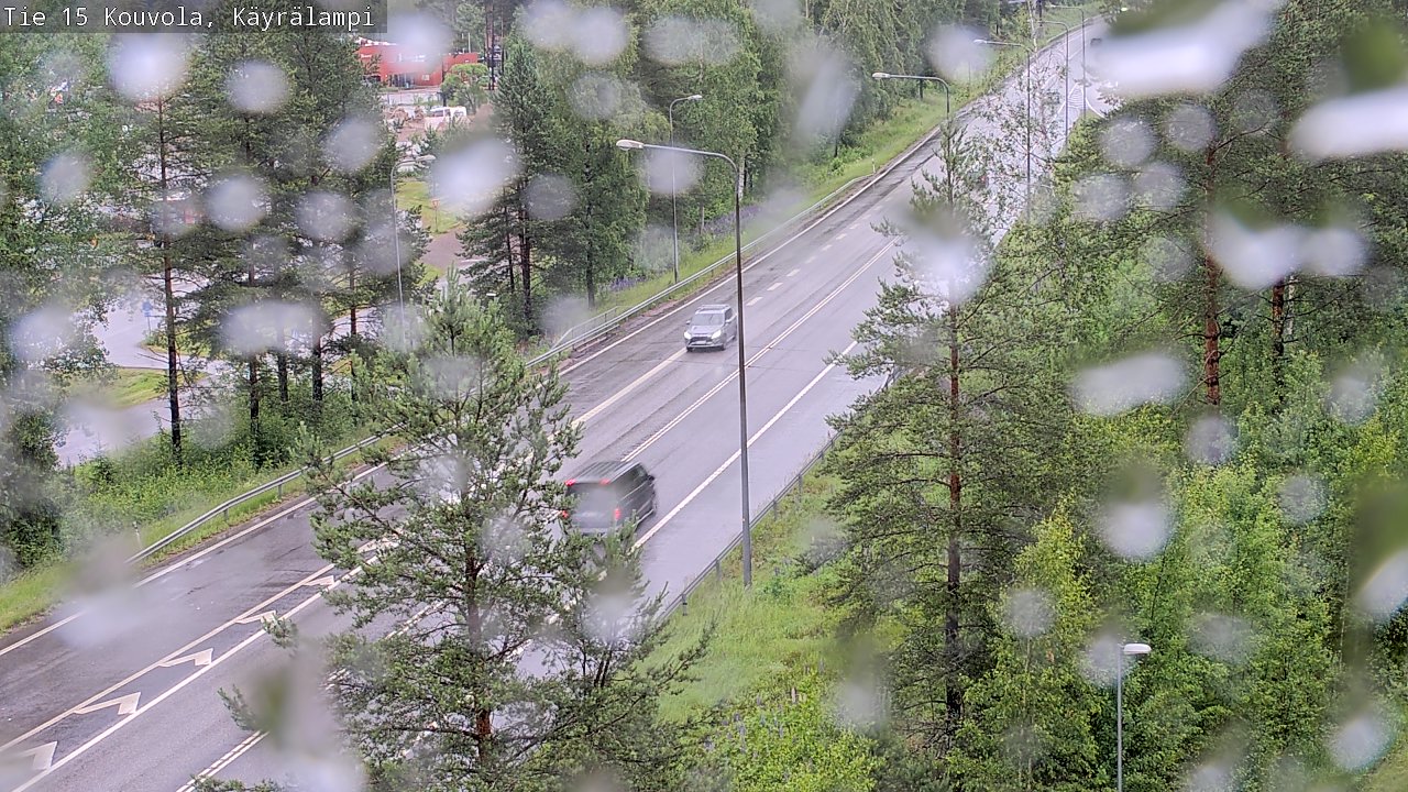 Kelikamerat Kuva Tie 15 Kouvola, Käyrälampi, Kouvola, Kymenlaakso