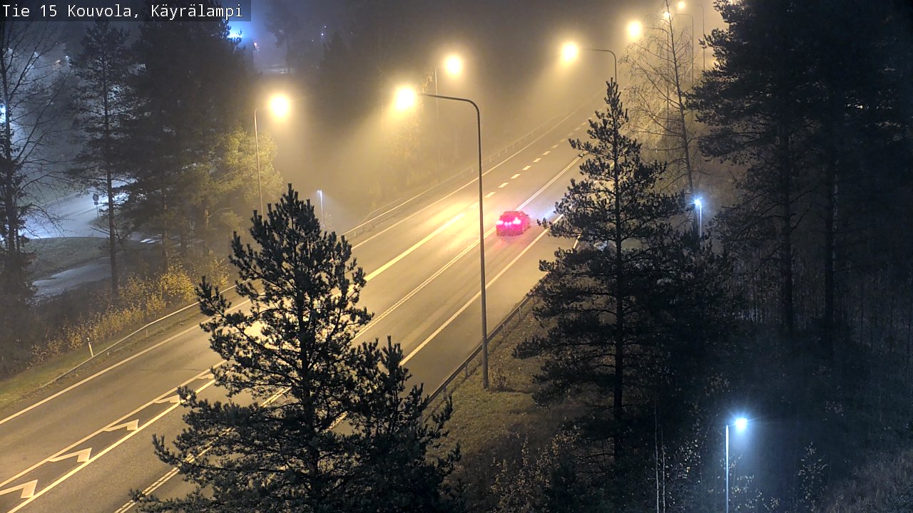 Kelikamerat Kuva Tie 15 Kouvola, Käyrälampi, Kouvola, Kymenlaakso