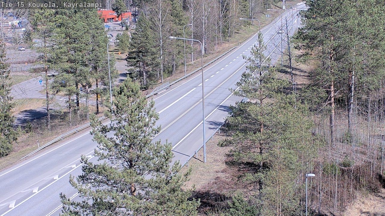 Kelikamerat Kuva Tie 15 Kouvola, Käyrälampi, Kouvola, Kymenlaakso
