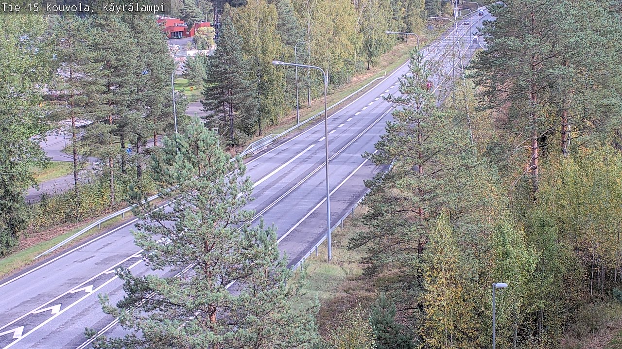 Kelikamerat Kuva Tie 15 Kouvola, Käyrälampi, Kouvola, Kymenlaakso