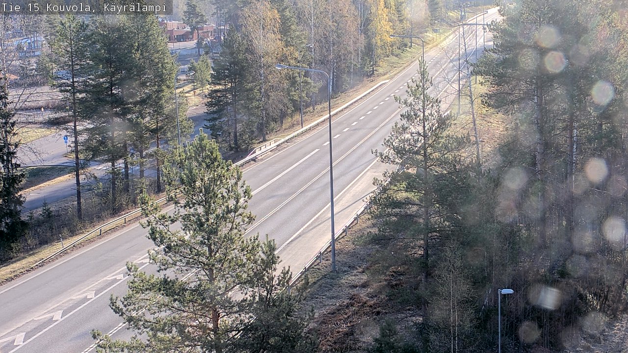 Kelikamerat Kuva Tie 15 Kouvola, Käyrälampi, Kouvola, Kymenlaakso