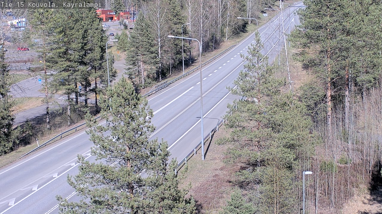 Kelikamerat Kuva Tie 15 Kouvola, Käyrälampi, Kouvola, Kymenlaakso