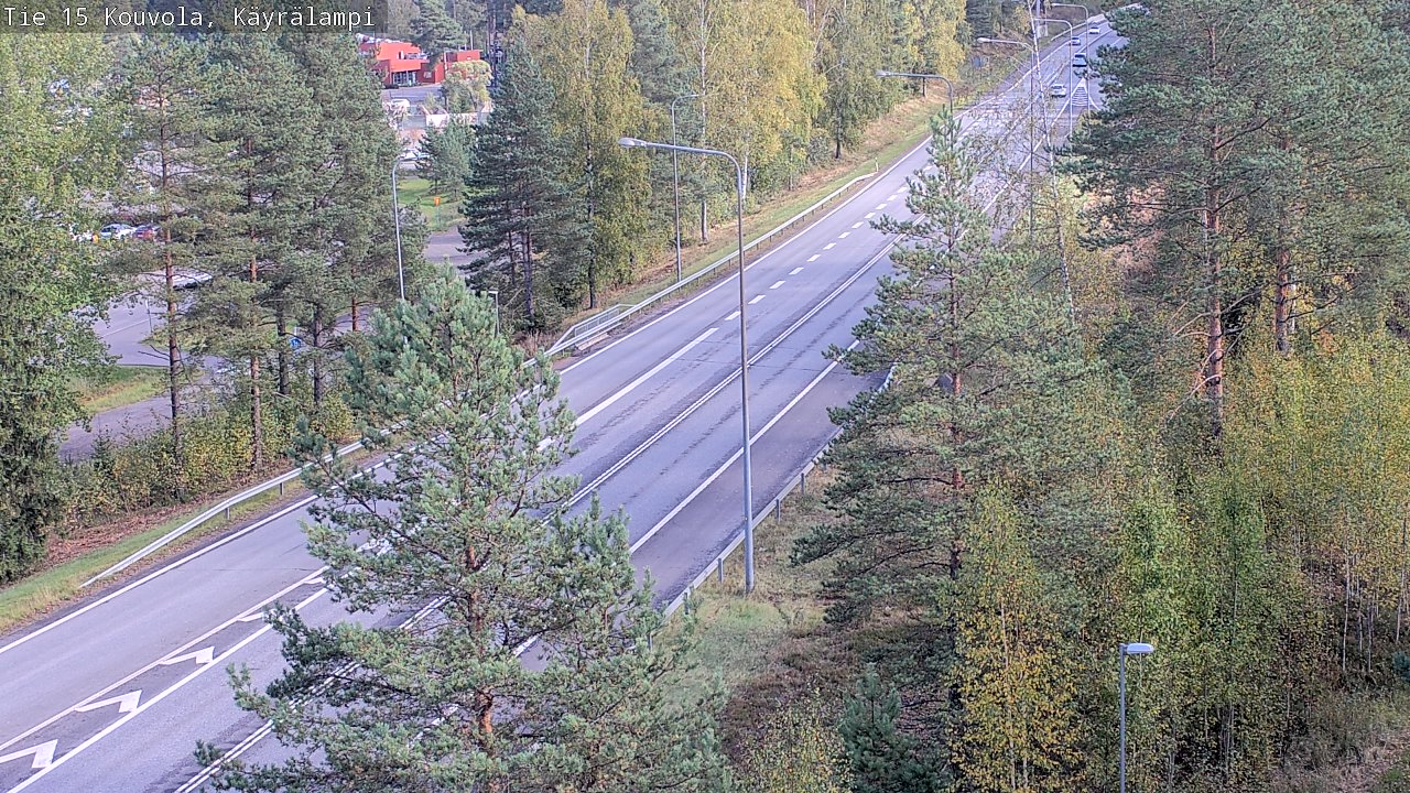 Kelikamerat Kuva Tie 15 Kouvola, Käyrälampi, Kouvola, Kymenlaakso