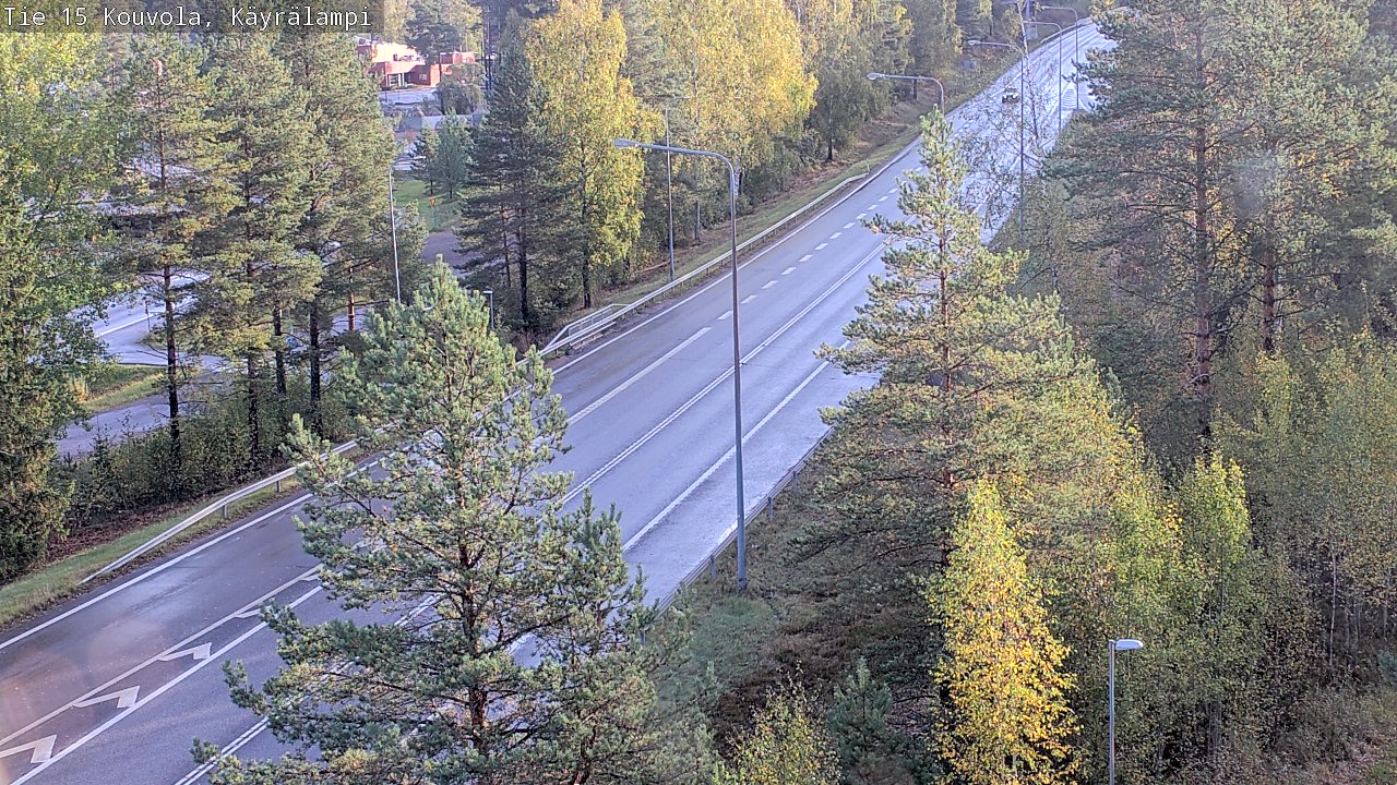 Kelikamerat Kuva Tie 15 Kouvola, Käyrälampi, Kouvola, Kymenlaakso