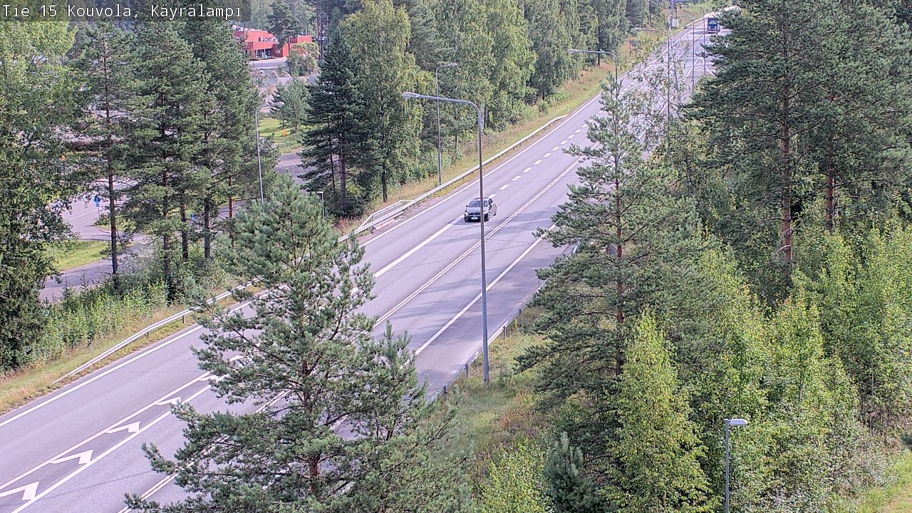 Kelikamerat Kuva Tie 15 Kouvola, Käyrälampi, Kouvola, Kymenlaakso