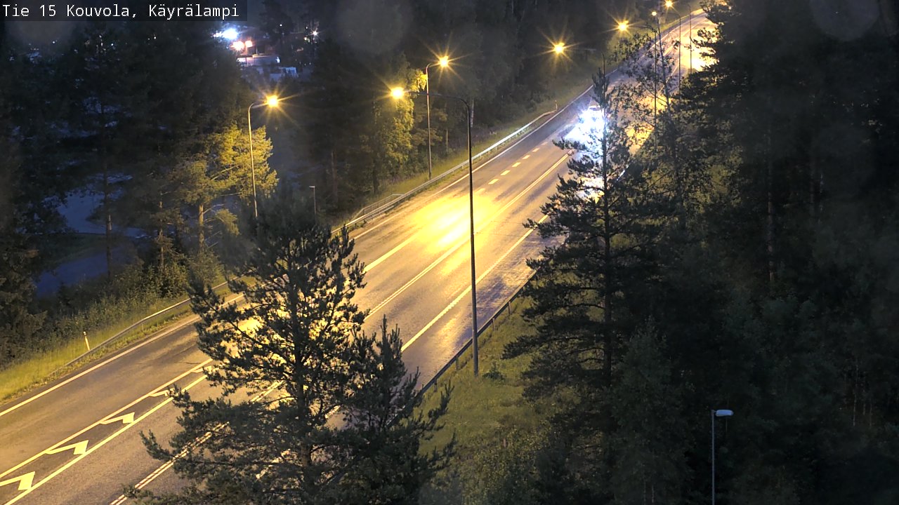 Kelikamerat Kuva Tie 15 Kouvola, Käyrälampi, Kouvola, Kymenlaakso