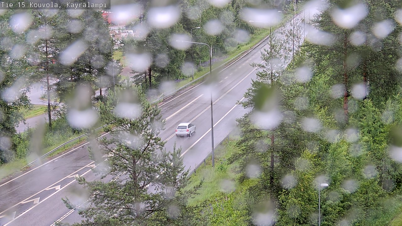 Kelikamerat Kuva Tie 15 Kouvola, Käyrälampi, Kouvola, Kymenlaakso