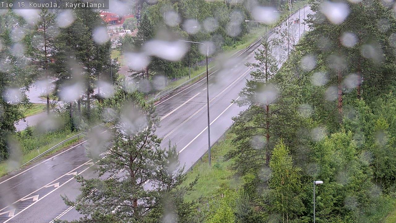Kelikamerat Kuva Tie 15 Kouvola, Käyrälampi, Kouvola, Kymenlaakso