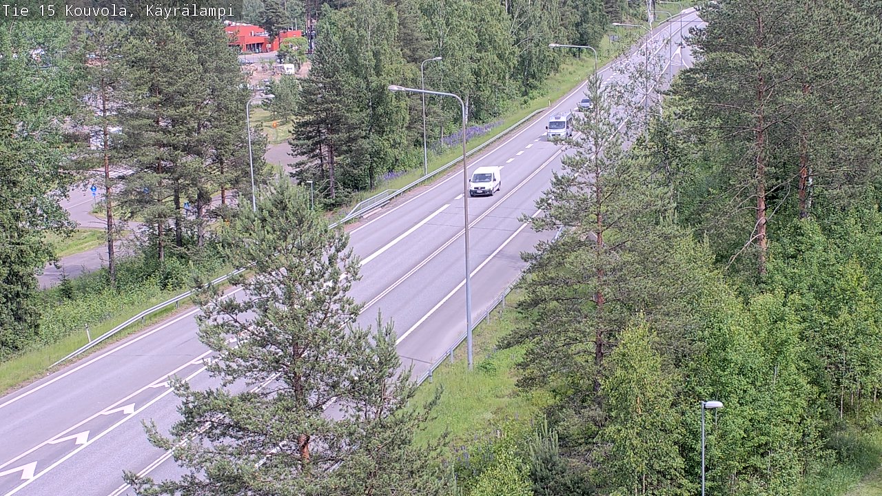 Kelikamerat Kuva Tie 15 Kouvola, Käyrälampi, Kouvola, Kymenlaakso