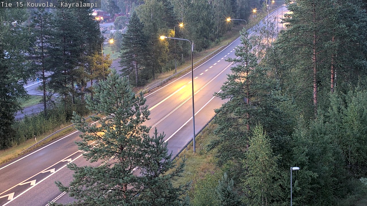 Kelikamerat Kuva Tie 15 Kouvola, Käyrälampi, Kouvola, Kymenlaakso