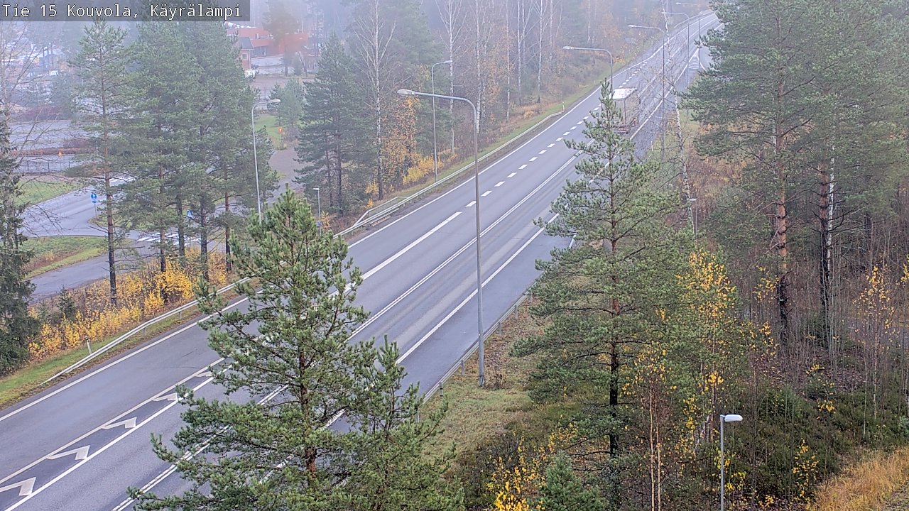 Kelikamerat Kuva Tie 15 Kouvola, Käyrälampi, Kouvola, Kymenlaakso