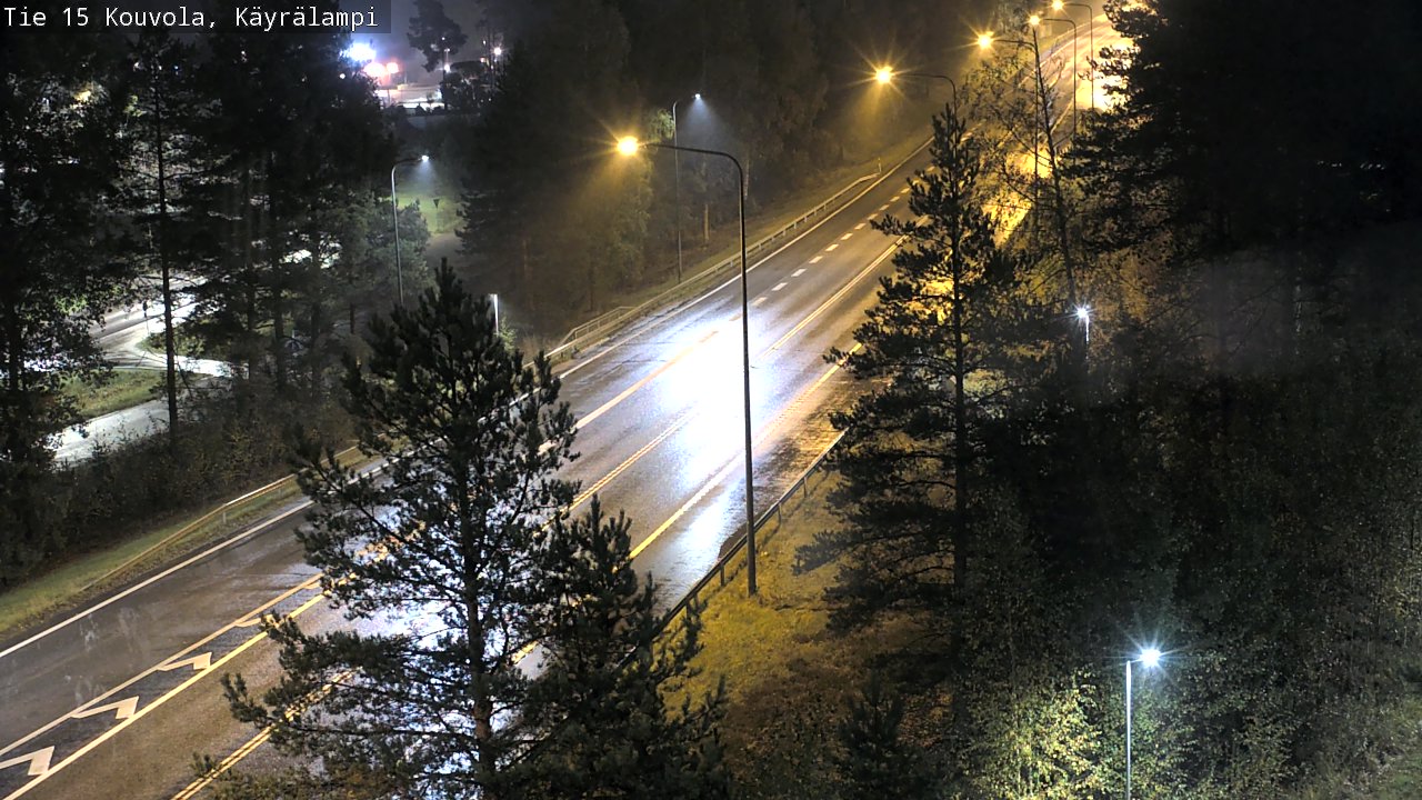 Kelikamerat Kuva Tie 15 Kouvola, Käyrälampi, Kouvola, Kymenlaakso