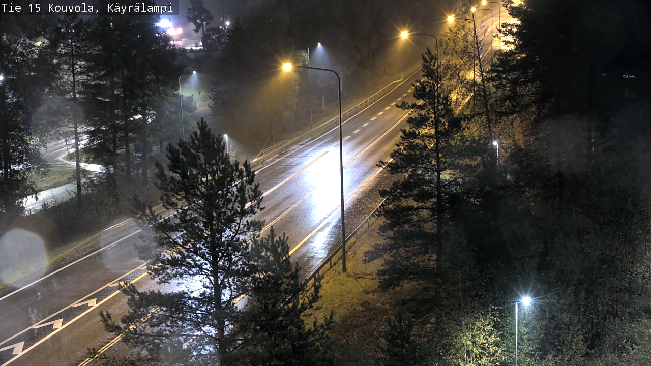 Kelikamerat Kuva Tie 15 Kouvola, Käyrälampi, Kouvola, Kymenlaakso