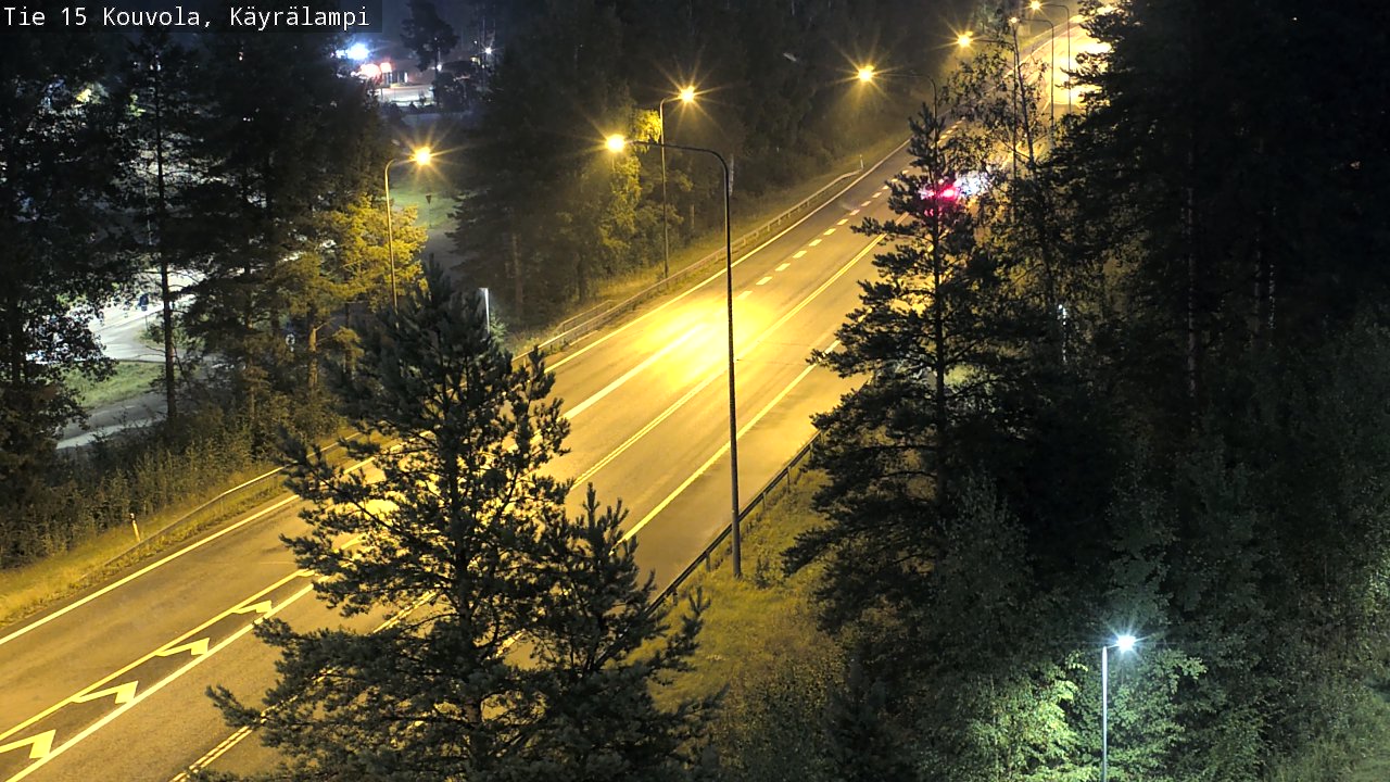Kelikamerat Kuva Tie 15 Kouvola, Käyrälampi, Kouvola, Kymenlaakso