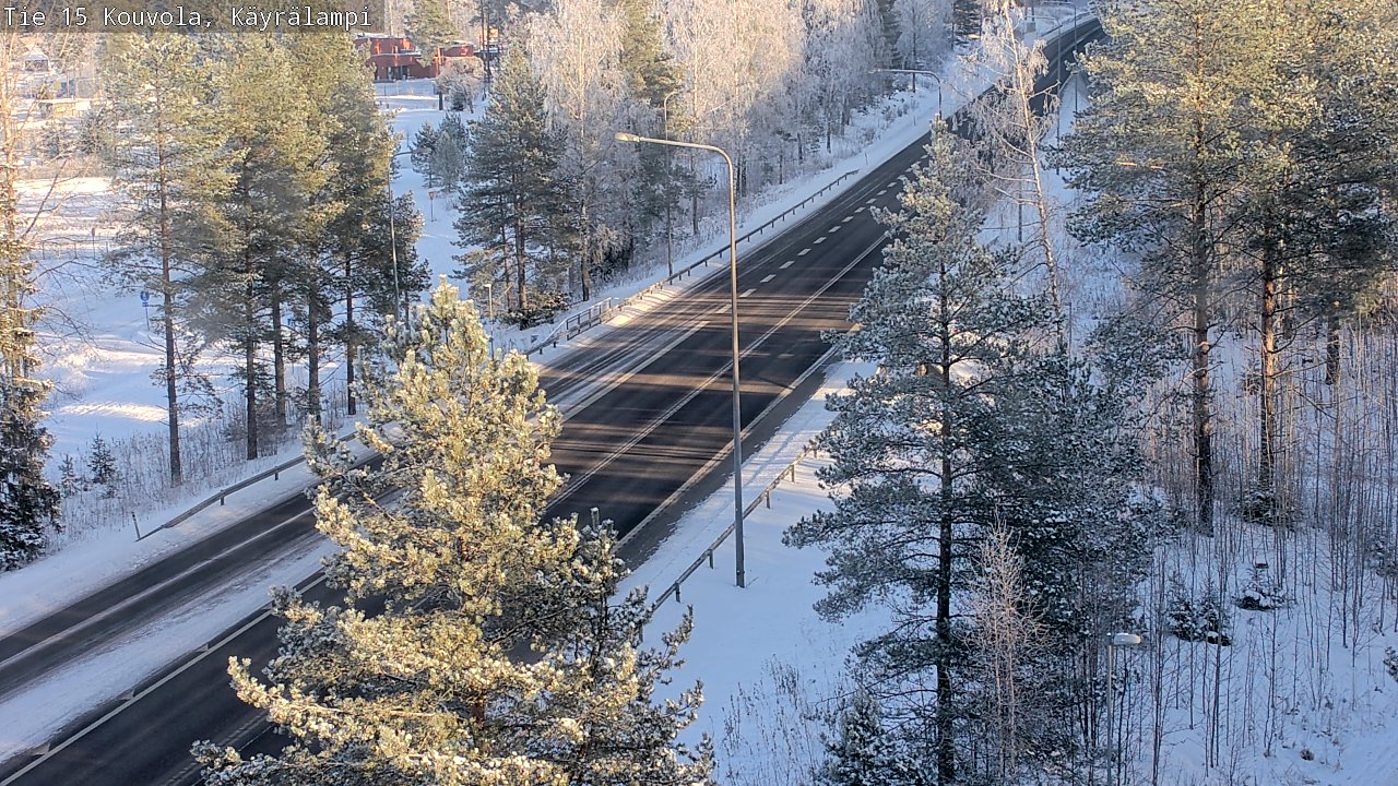 Kelikamerat Kuva Tie 15 Kouvola, Käyrälampi, Kouvola, Kymenlaakso