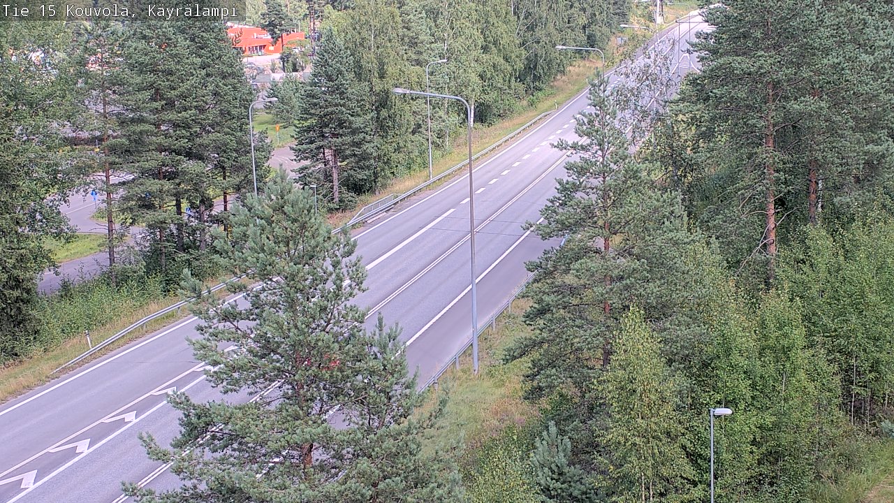 Kelikamerat Kuva Tie 15 Kouvola, Käyrälampi, Kouvola, Kymenlaakso