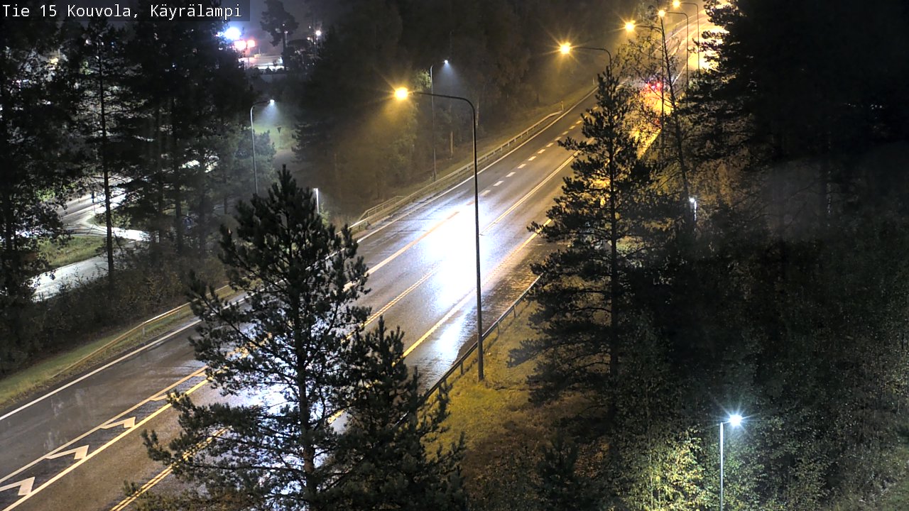 Kelikamerat Kuva Tie 15 Kouvola, Käyrälampi, Kouvola, Kymenlaakso