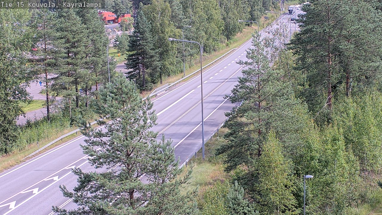 Kelikamerat Kuva Tie 15 Kouvola, Käyrälampi, Kouvola, Kymenlaakso