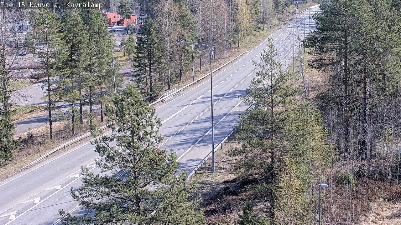 Kelikamerat Kuva Tie 15 Kouvola, Käyrälampi, Kouvola, Kymenlaakso