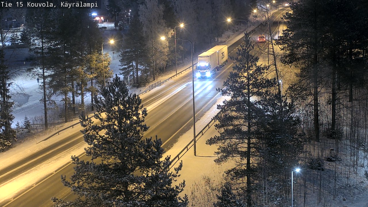 Kelikamerat Kuva Tie 15 Kouvola, Käyrälampi, Kouvola, Kymenlaakso
