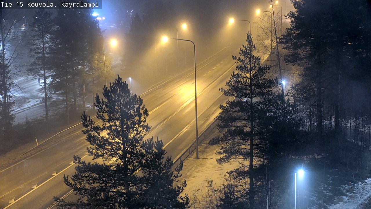 Kelikamerat Kuva Tie 15 Kouvola, Käyrälampi, Kouvola, Kymenlaakso