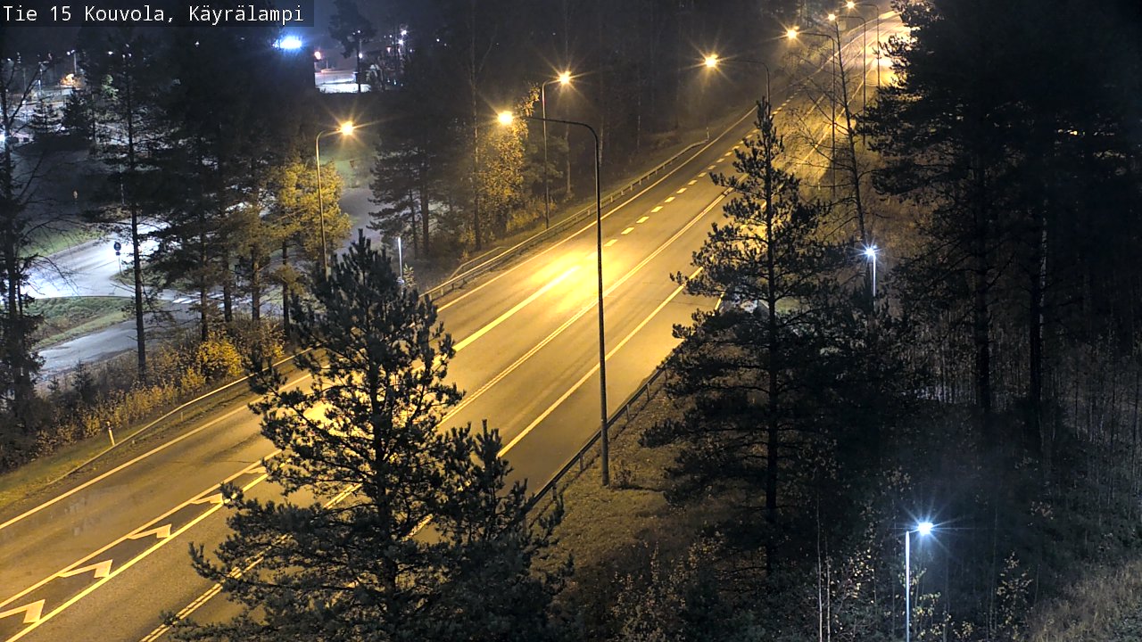 Kelikamerat Kuva Tie 15 Kouvola, Käyrälampi, Kouvola, Kymenlaakso