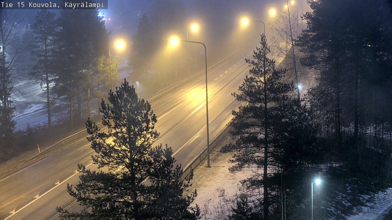 Kelikamerat Kuva Tie 15 Kouvola, Käyrälampi, Kouvola, Kymenlaakso