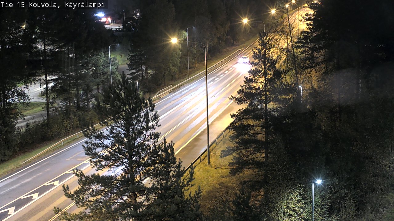 Kelikamerat Kuva Tie 15 Kouvola, Käyrälampi, Kouvola, Kymenlaakso