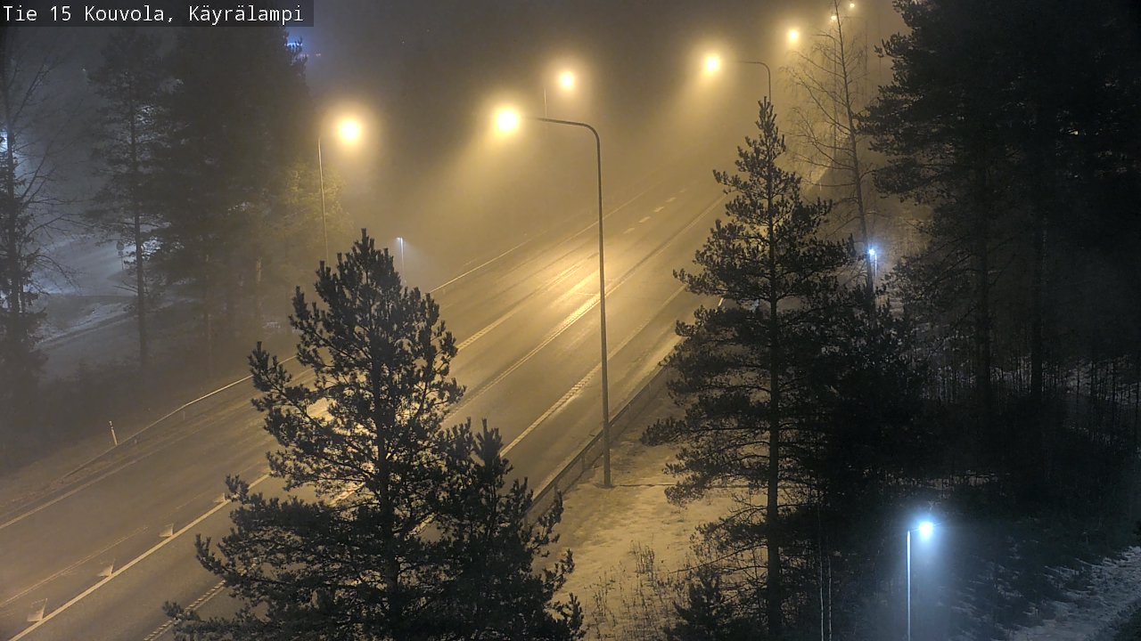 Kelikamerat Kuva Tie 15 Kouvola, Käyrälampi, Kouvola, Kymenlaakso