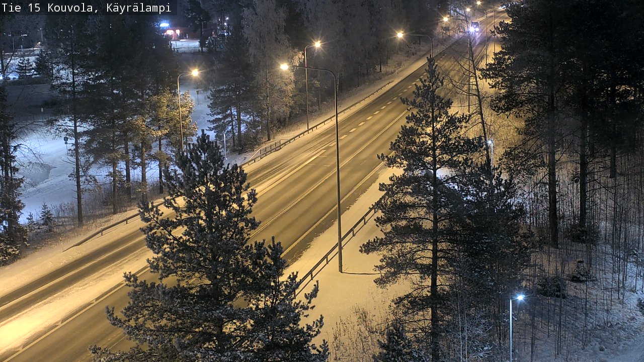Kelikamerat Kuva Tie 15 Kouvola, Käyrälampi, Kouvola, Kymenlaakso