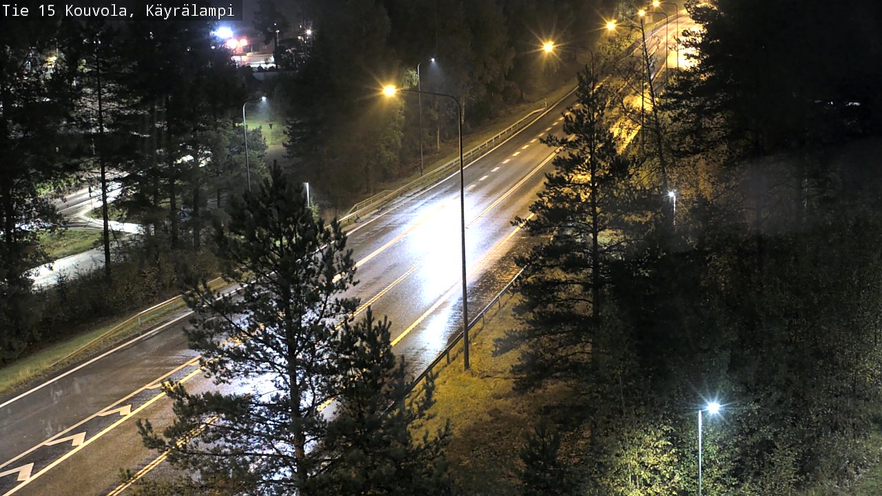 Kelikamerat Kuva Tie 15 Kouvola, Käyrälampi, Kouvola, Kymenlaakso