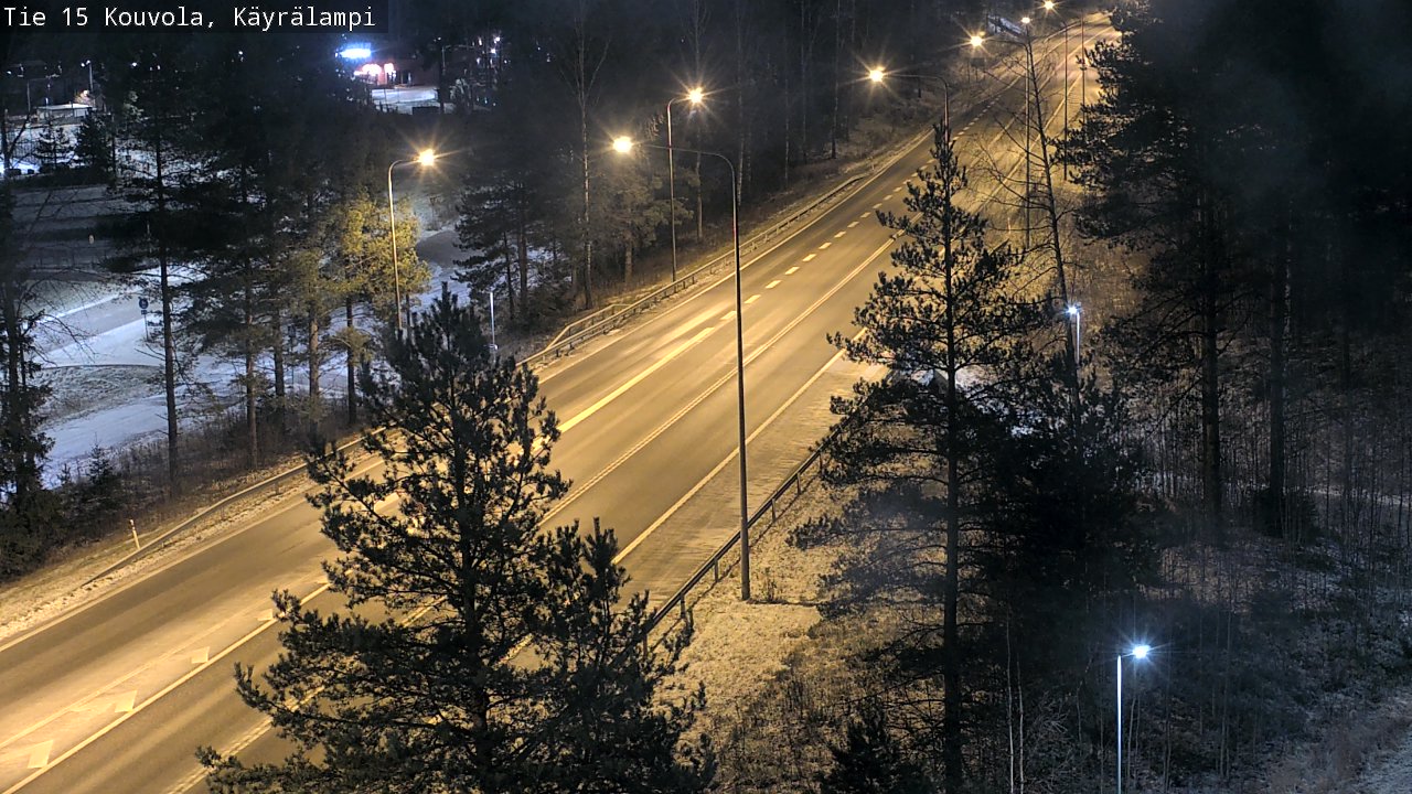 Kelikamerat Kuva Tie 15 Kouvola, Käyrälampi, Kouvola, Kymenlaakso