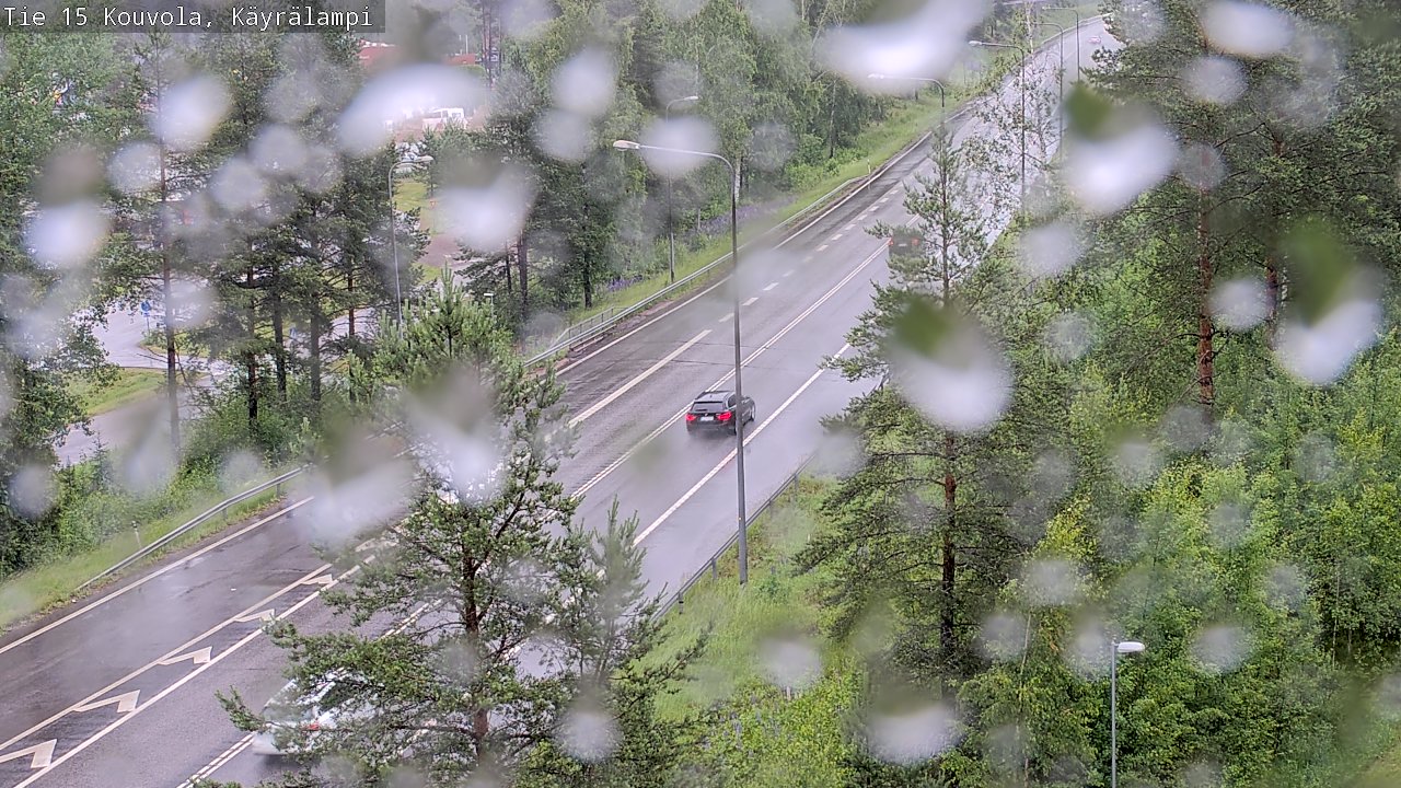 Kelikamerat Kuva Tie 15 Kouvola, Käyrälampi, Kouvola, Kymenlaakso