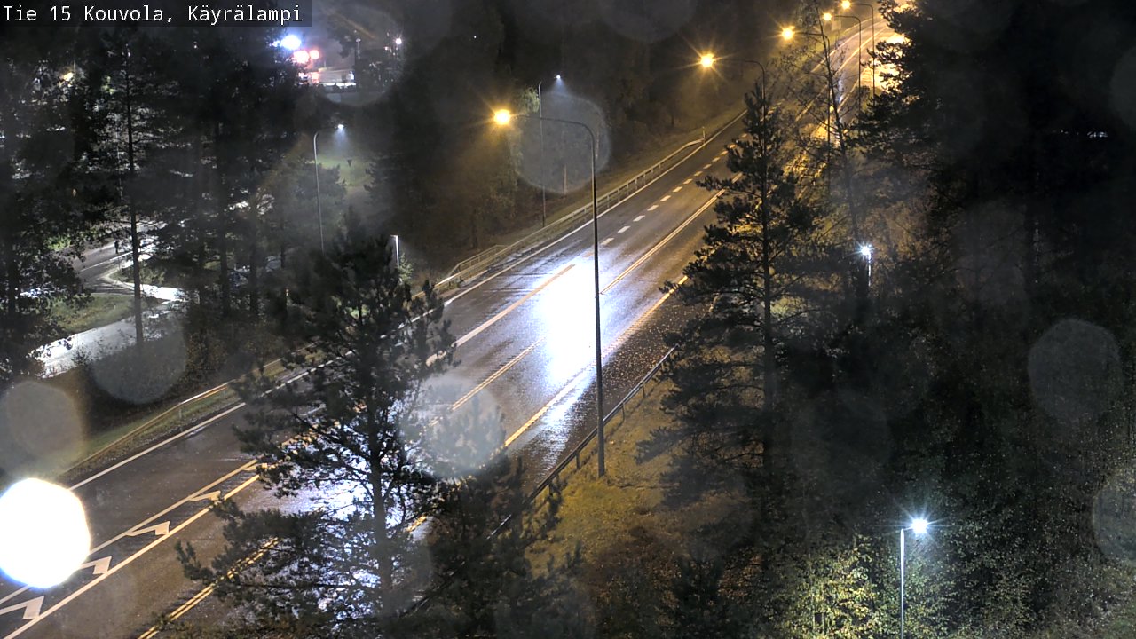 Kelikamerat Kuva Tie 15 Kouvola, Käyrälampi, Kouvola, Kymenlaakso