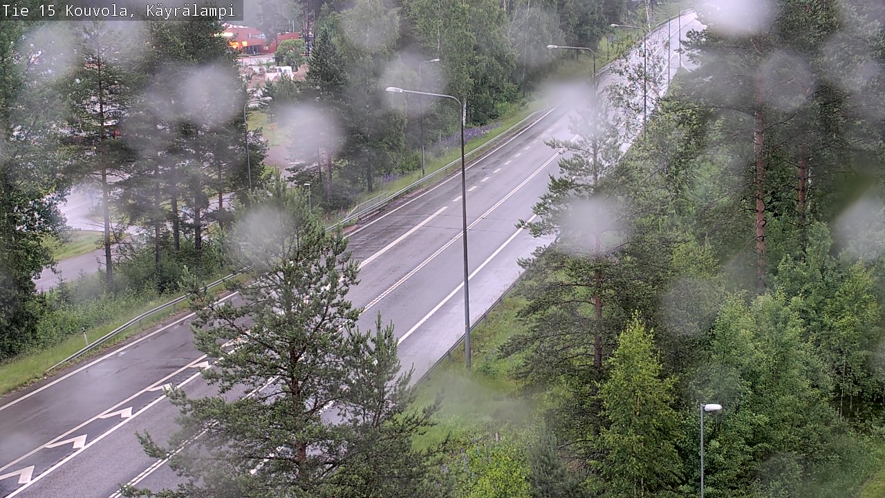Kelikamerat Kuva Tie 15 Kouvola, Käyrälampi, Kouvola, Kymenlaakso