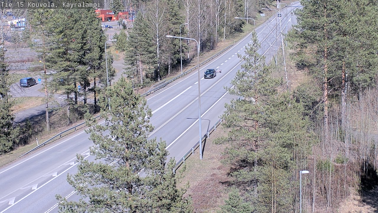 Kelikamerat Kuva Tie 15 Kouvola, Käyrälampi, Kouvola, Kymenlaakso