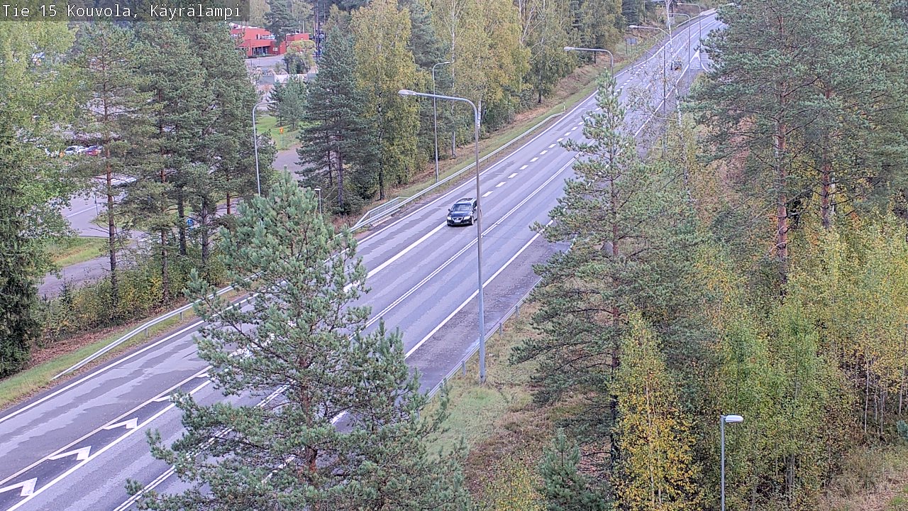 Kelikamerat Kuva Tie 15 Kouvola, Käyrälampi, Kouvola, Kymenlaakso