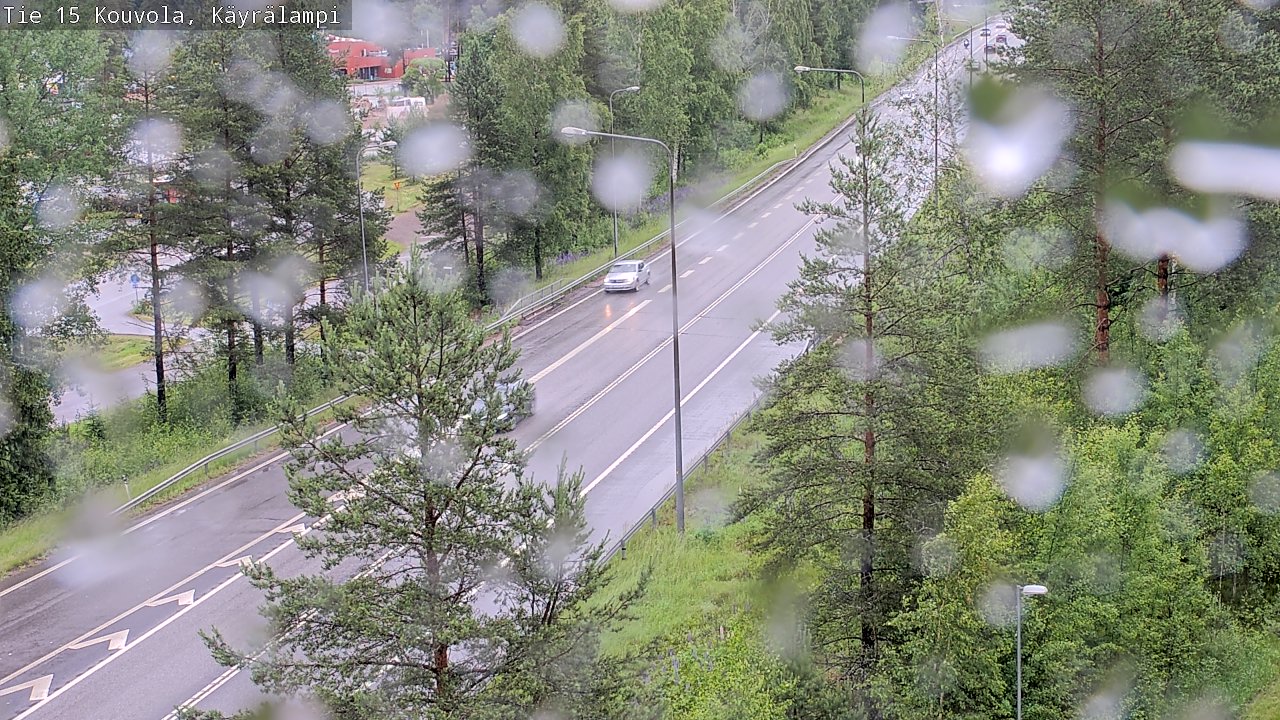 Kelikamerat Kuva Tie 15 Kouvola, Käyrälampi, Kouvola, Kymenlaakso