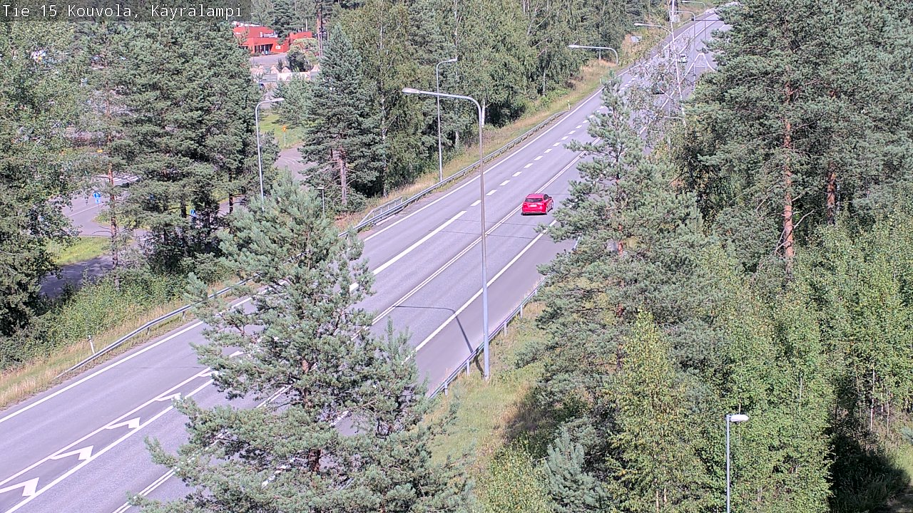 Kelikamerat Kuva Tie 15 Kouvola, Käyrälampi, Kouvola, Kymenlaakso