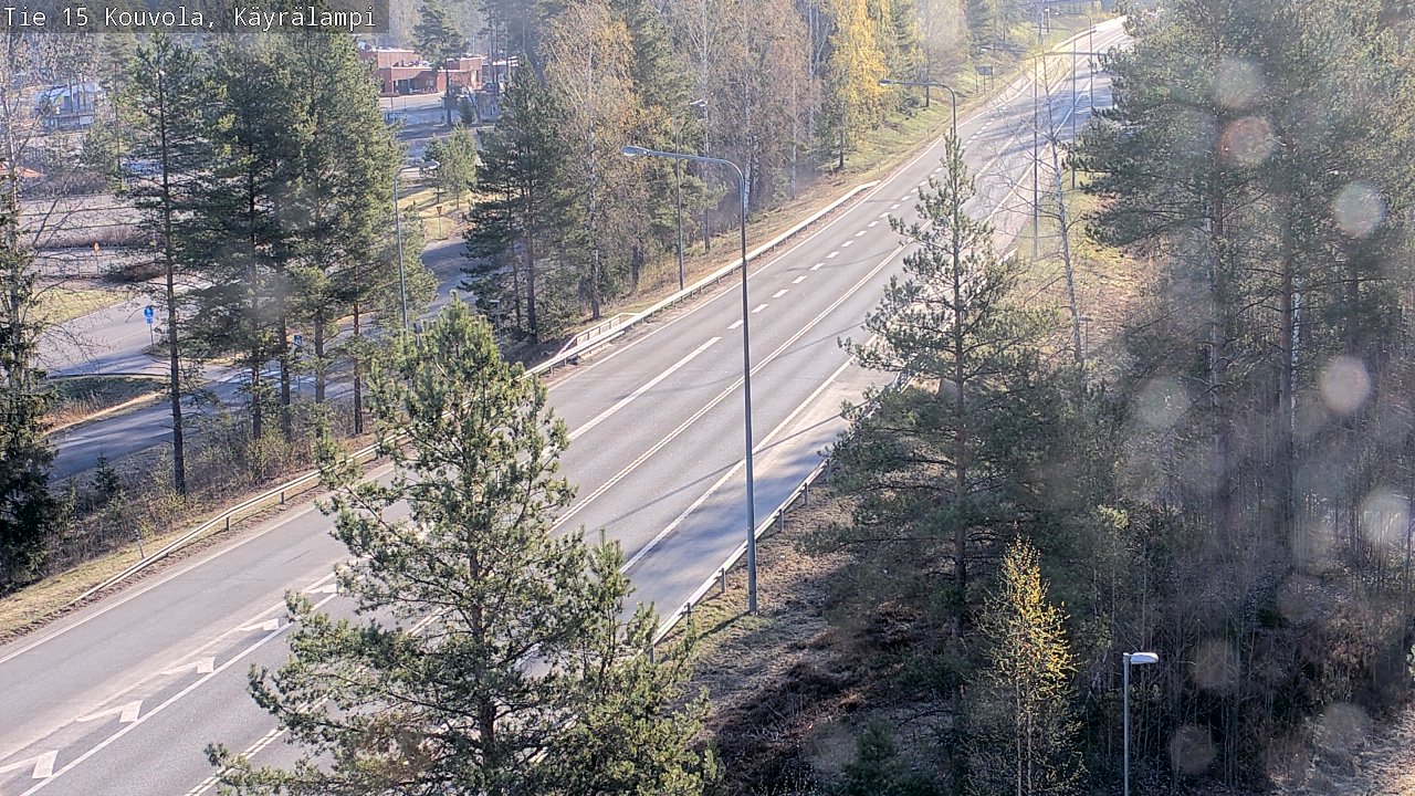 Kelikamerat Kuva Tie 15 Kouvola, Käyrälampi, Kouvola, Kymenlaakso