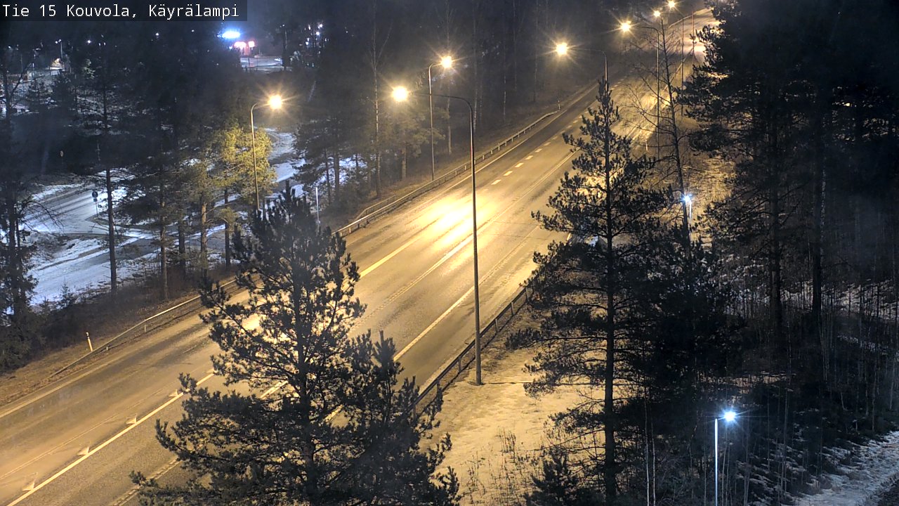 Kelikamerat Kuva Tie 15 Kouvola, Käyrälampi, Kouvola, Kymenlaakso