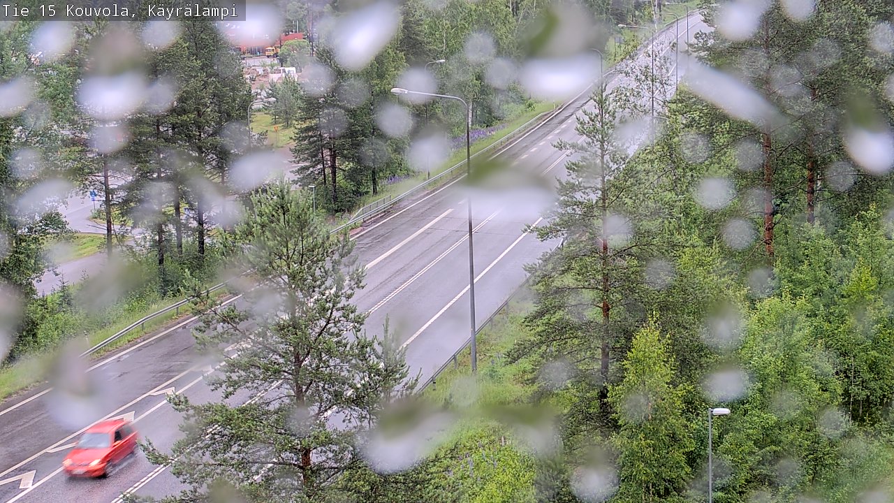 Kelikamerat Kuva Tie 15 Kouvola, Käyrälampi, Kouvola, Kymenlaakso