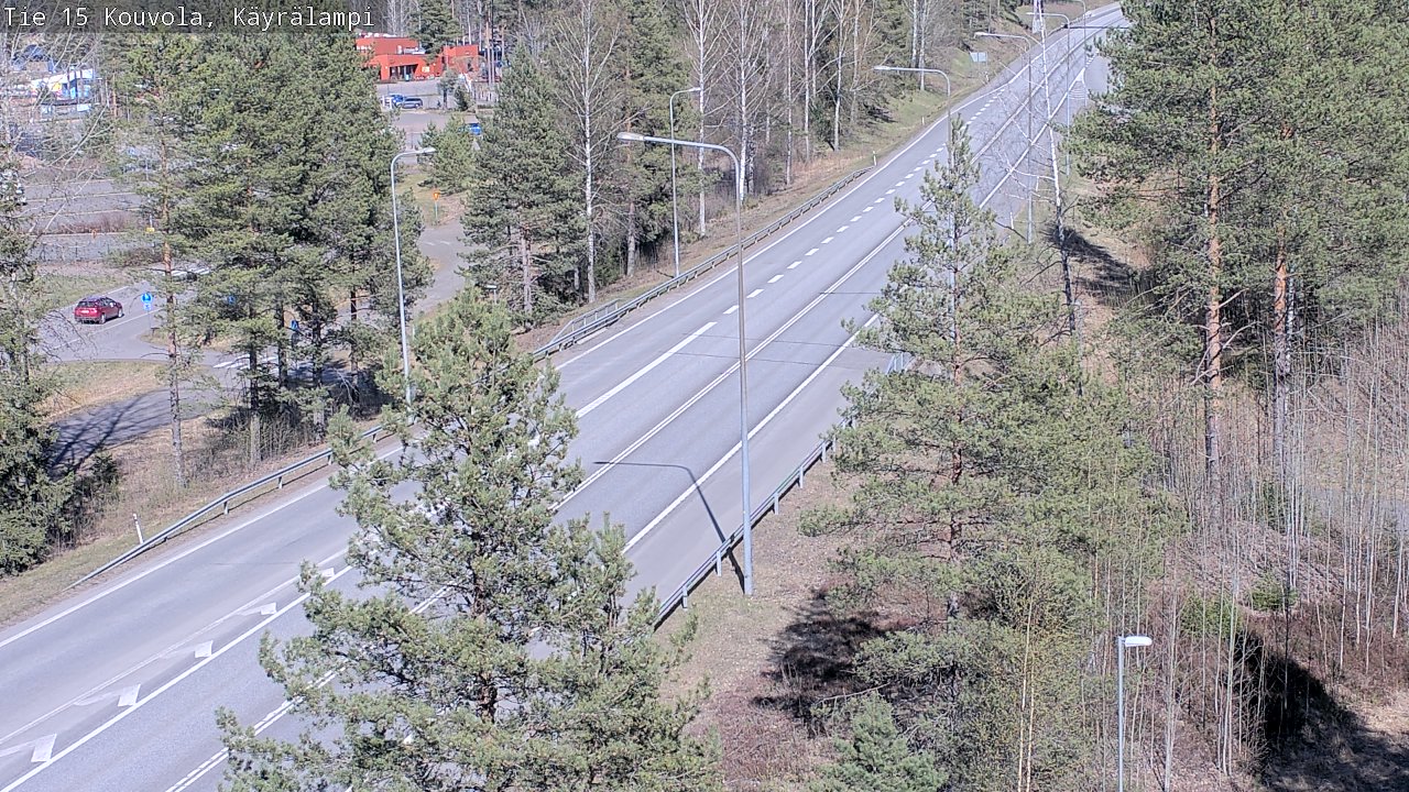 Kelikamerat Kuva Tie 15 Kouvola, Käyrälampi, Kouvola, Kymenlaakso