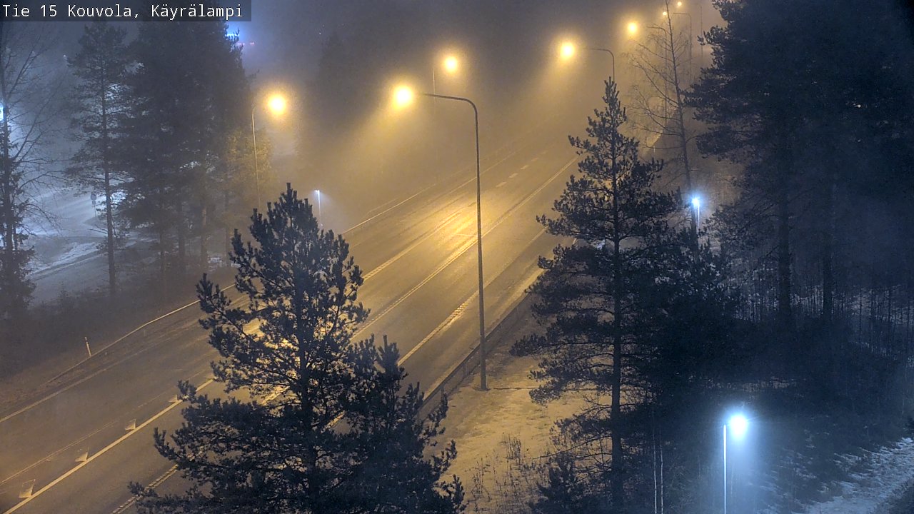 Kelikamerat Kuva Tie 15 Kouvola, Käyrälampi, Kouvola, Kymenlaakso