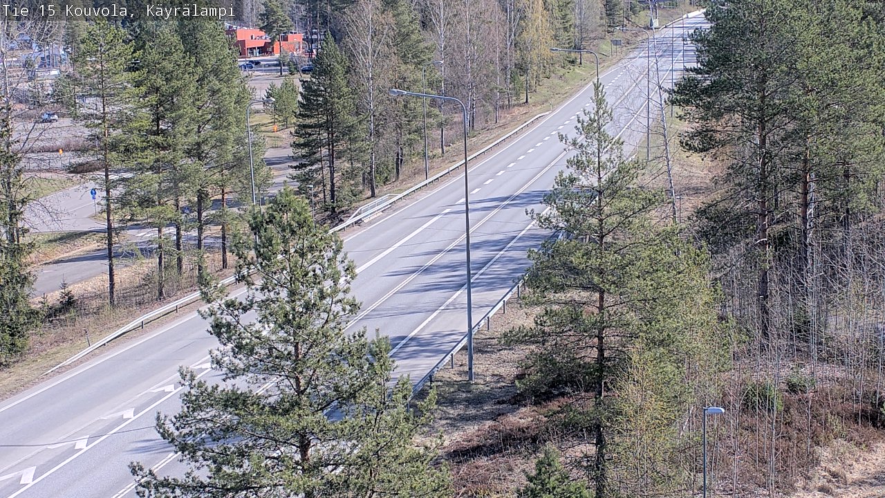 Kelikamerat Kuva Tie 15 Kouvola, Käyrälampi, Kouvola, Kymenlaakso