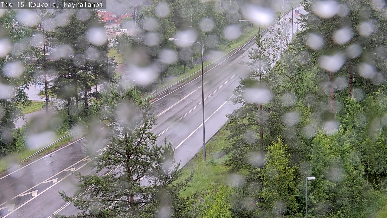 Kelikamerat Kuva Tie 15 Kouvola, Käyrälampi, Kouvola, Kymenlaakso