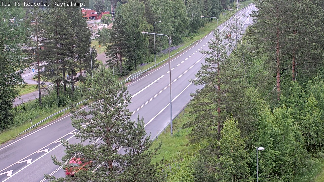 Kelikamerat Kuva Tie 15 Kouvola, Käyrälampi, Kouvola, Kymenlaakso