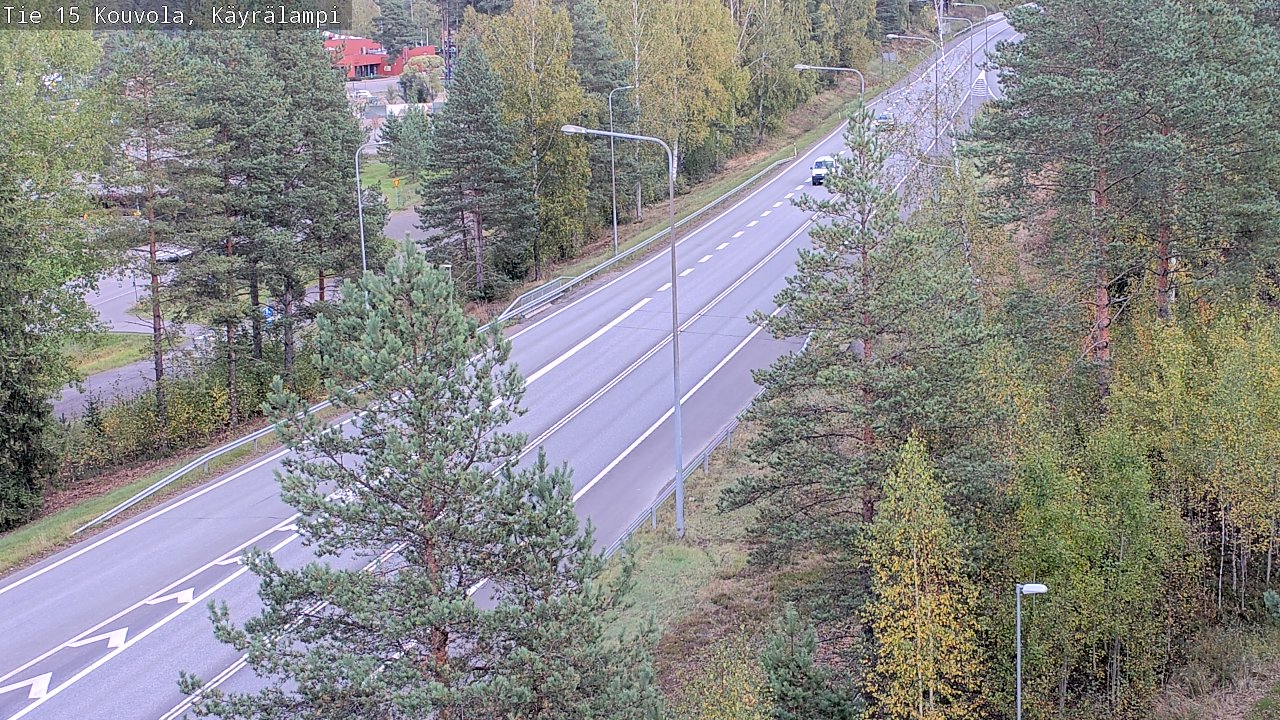 Kelikamerat Kuva Tie 15 Kouvola, Käyrälampi, Kouvola, Kymenlaakso